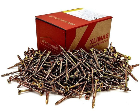 WKRĘTY CIESIELSKIE 5x50 TORX ŁEB STOŻKOWY 300szt